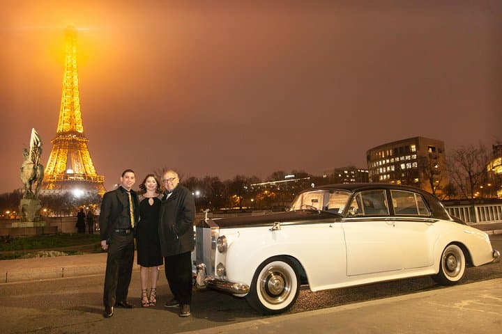 Paris in a Vintage Rolls‑Royce: Private 2‑Hour Champagne Chauffeur Tour