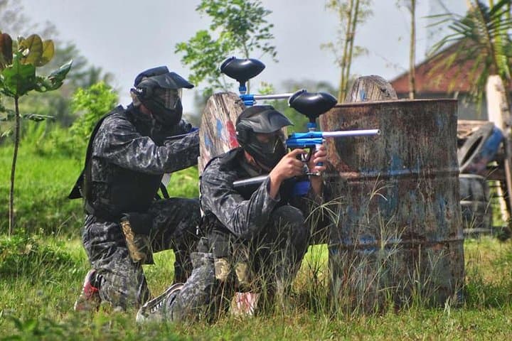 Bali Paintball and Ayung River Rafting: Private Adventure from Ubud
