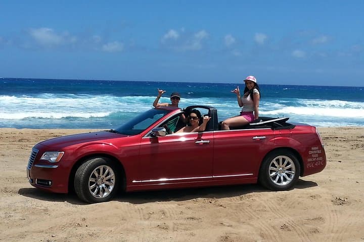 Exploring Oahu’s South Shore in Style: A 5-Hour Private Luxury Convertible Tour