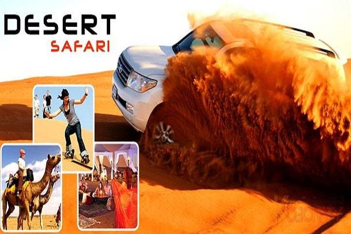 Dubai Desert Sunset Safari — Dune Bashing, Camel Rides & BBQ Experience photo 5