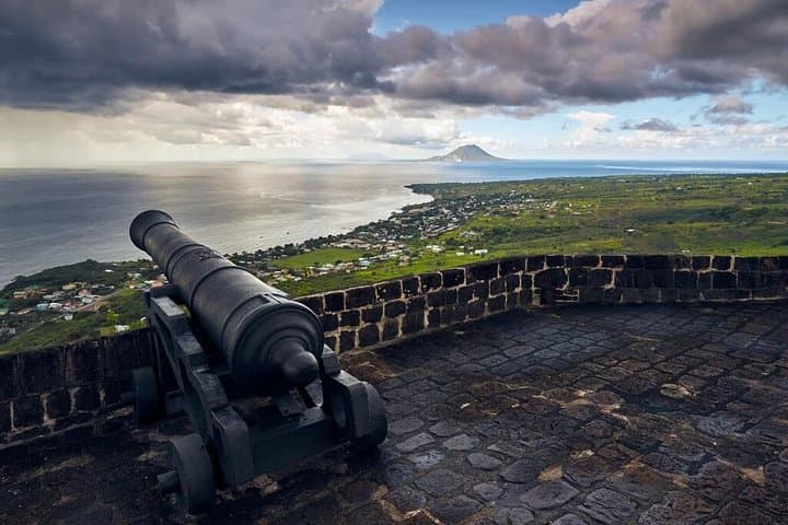 Luxury Private St Kitts Tour: Brimstone Hill, Sugar Plantations & Beach Stop