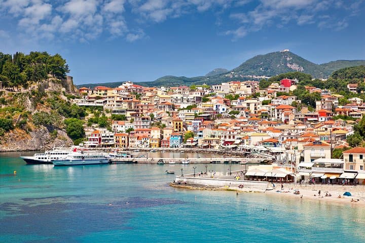 Parga and Acherontas River Day Trip from Corfu — Venetian Fortress, River Springs & Rafting