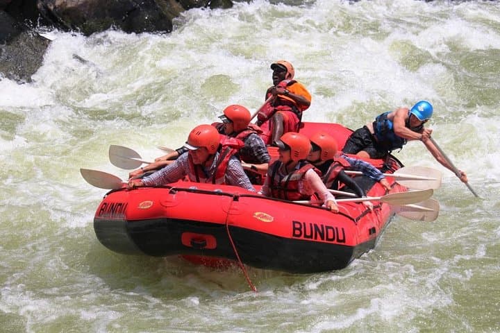 Zambezi White Water Rafting: Rafting & Swimming Under Victoria Falls