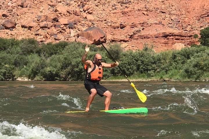 Splish and Splash Stand Up Paddleboarding Adventure on the Colorado River near Moab photo 2