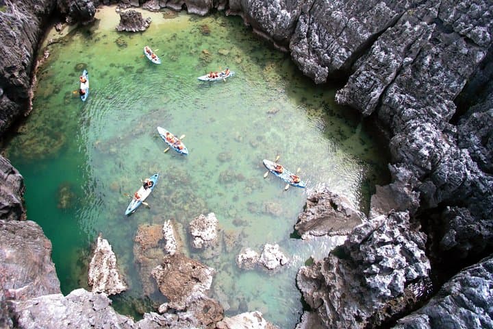 Explore Ang Thong Marine Park: Semi-Private Yacht, Kayaks & Blue Lagoon Views photo 4