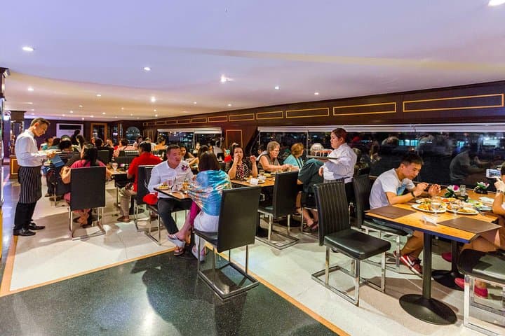 Bangkok White Orchid Chao Phraya Dinner Cruise — Evening Buffet, Live Shows & River Views photo 5