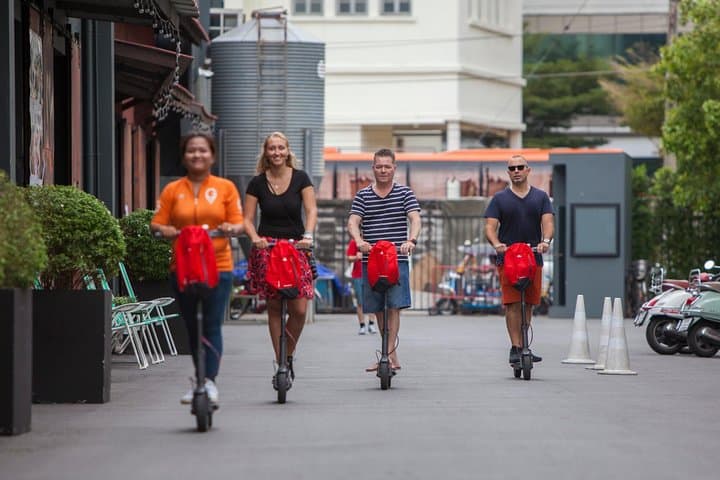 Electric Scooter Tour of Bangkok — Chinatown, River & Thonburi Temples photo 2