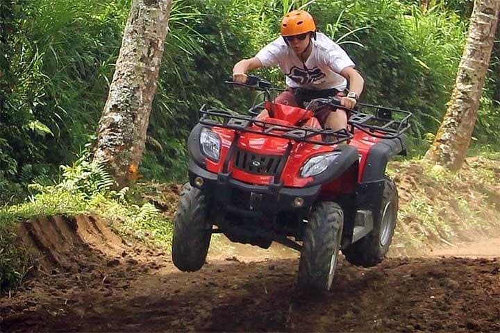ATV Quad Bike Adventure Through Ubud Rice Fields