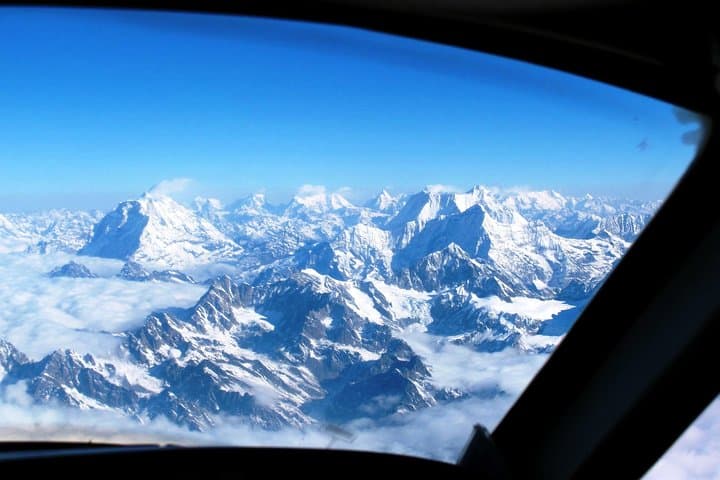 Everest mountain flight from Kathmandu: 50–60 minute scenic Himalayan flight photo 4