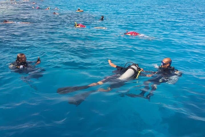 Sharm El Sheikh Mega Sea & Desert Adventure: Parasail, Snorkel, Quad & Bedouin BBQ photo 6