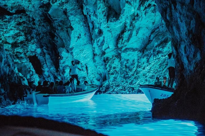 Speedboat to Blue Cave, Mamma Mia Spots & Hvar — 5-Island Day Trip from Split