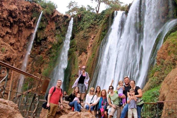 Private Day Trip to Ouzoud Falls from Marrakech — Walking Tour & Olive-Grove Views