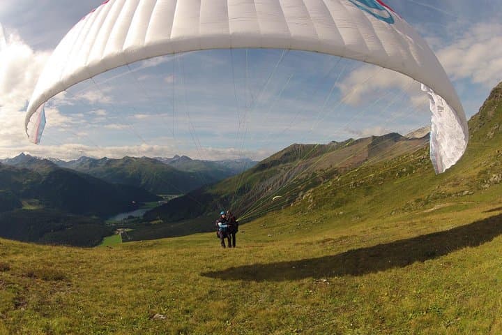 Tandem Paragliding from Gotschna: Glide Above Klosters with a Pro photo 2