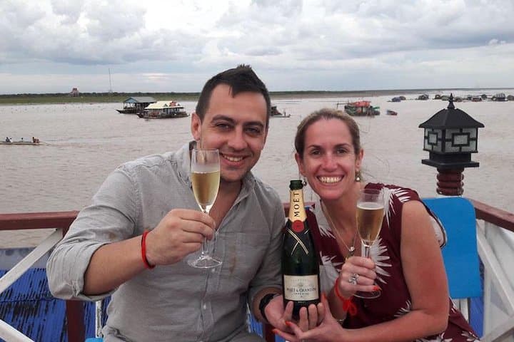 Sunset Cruise on Tonle Sap Lake from Siem Reap