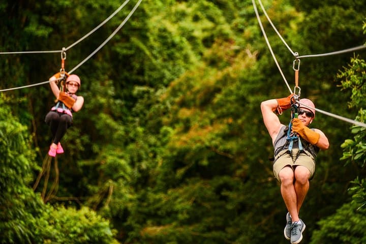 Thrill Through the Treetops: Zip Line Adventure in Punta Cana photo 3
