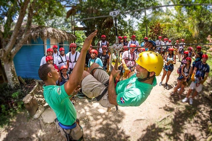 Punta Cana Dual Zipline Adventure: 12-Line Mountain Course with 800m Long Line photo 5