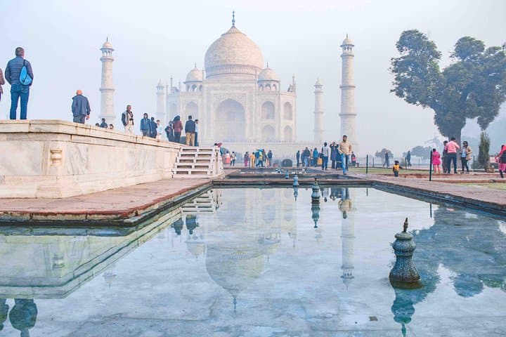 Taj Mahal Sunrise & Sunset: 2-Day Private Tour from Delhi photo 3