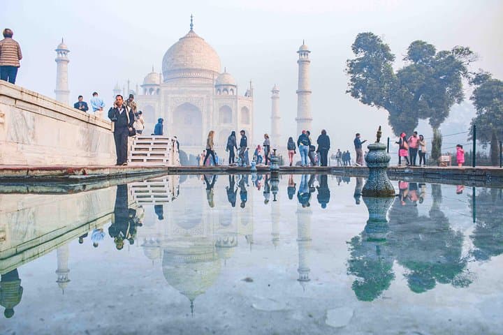 Taj Mahal Sunrise & Sunset: 2-Day Private Tour from Delhi photo 4