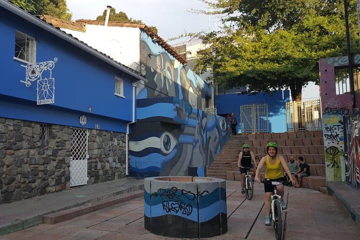 Santiago Center Cultural Bike Tour: 3-Hour Guided Ride Through Bellavista, Mercado Central and La Moneda photo 3