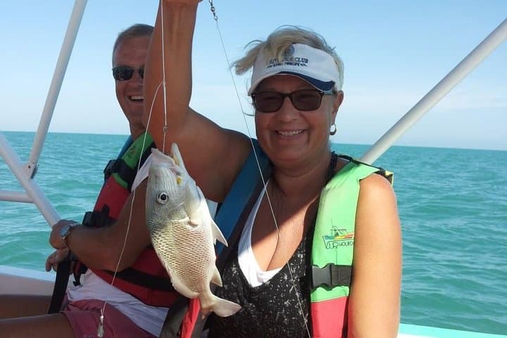 Catch-and-Cook: Private Fishing Tour from Isla Holbox photo 6