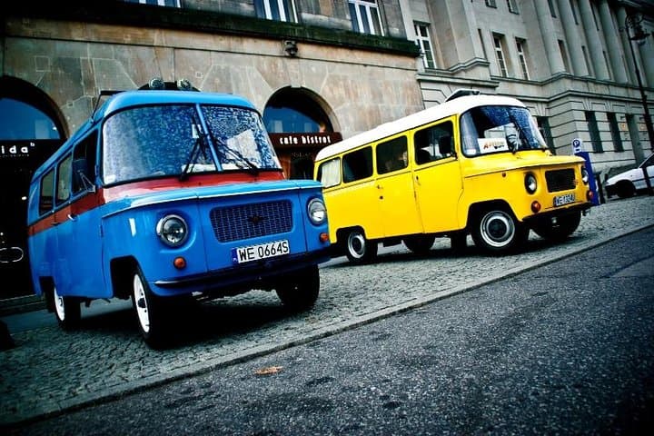Off-the-Beaten-Path Warsaw: Retro Van Tour Along the Vistula and Hidden Courtyards photo 1