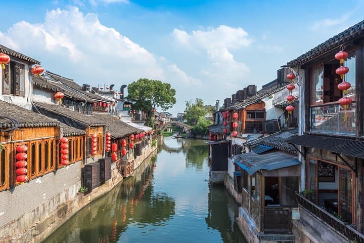 Sunset Boating & Riverside Dinner in Fengjing and Xitang — Private Tour from Shanghai photo 2