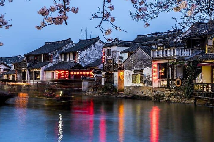 Sunset Boating & Riverside Dinner in Fengjing and Xitang — Private Tour from Shanghai photo 4