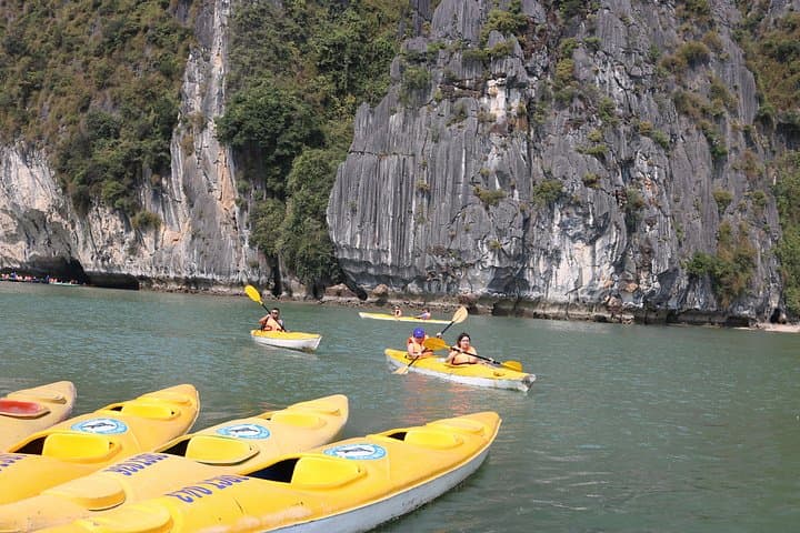 Halong Bay Day Tour from Hanoi — Kayak, Caves & Iconic Limestone Islands photo 2