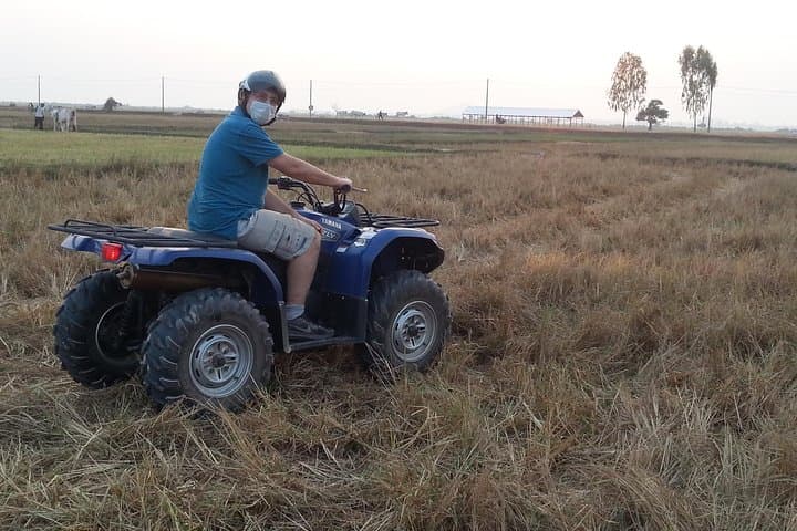 Siem Reap Quad Bike Adventure: Sunset Over Rice Fields & Prei Monti Temple