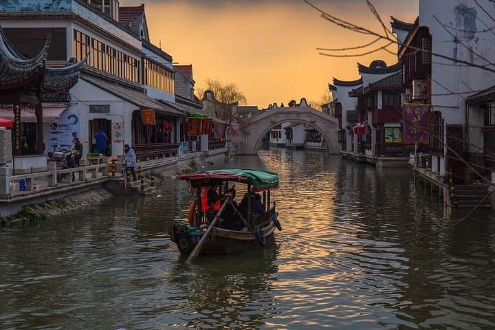 Zhaojialou Ancient Town Half-Day Private Tour: Canal Boat Ride & Local Lunch from Shanghai photo 4