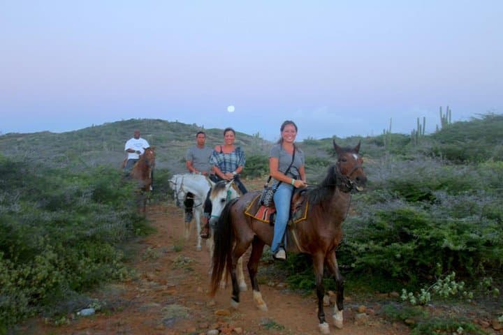 Aruba Hidden Lagoon Horseback Ride: Family-Friendly Cunucu Trail photo 5