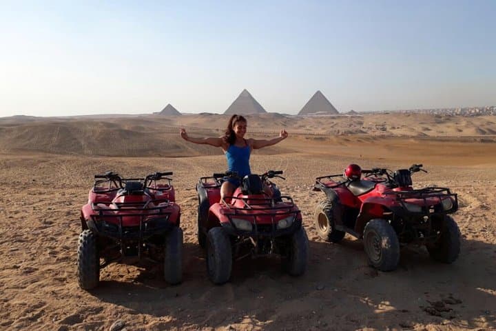 Giza Pyramids & Desert ATV: Private Half-Day Tour from Cairo photo 2