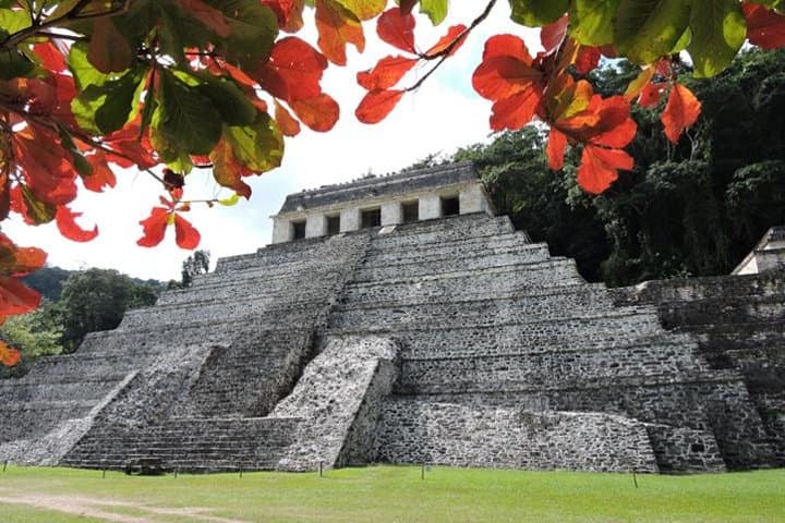 Palenque Archaeological Site Day Trip from Villahermosa — Temples & Agua Azul