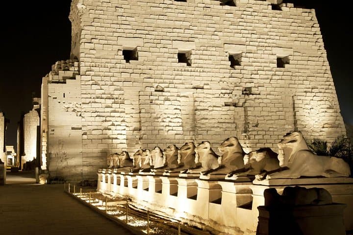 Karnak Temple Sound and Light Show: Luxor Night Tour at the Hypostyle Hall photo 4