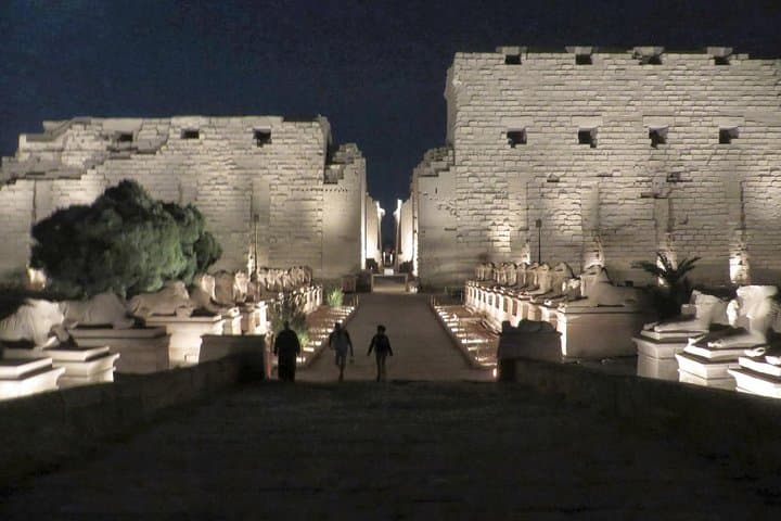 Karnak Temple Sound and Light Show: Luxor Night Tour at the Hypostyle Hall photo 5