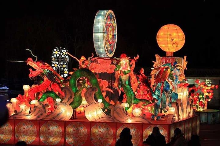Longqingxia Gorge Ice Lantern Festival: Private Evening Tour with Dinner from Beijing photo 6