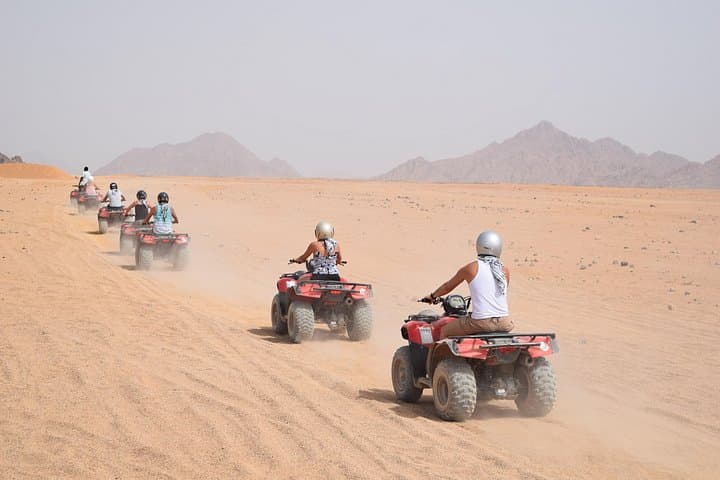 Sharm El Sheikh Desert Quad Bike Adventure: Dunes, Bedouin Tea & Sunset Rides photo 1
