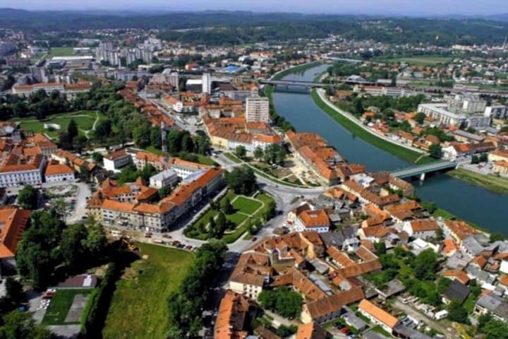 Panoramic Flight Over Peruća Lake and Dinara from Sinj photo 4