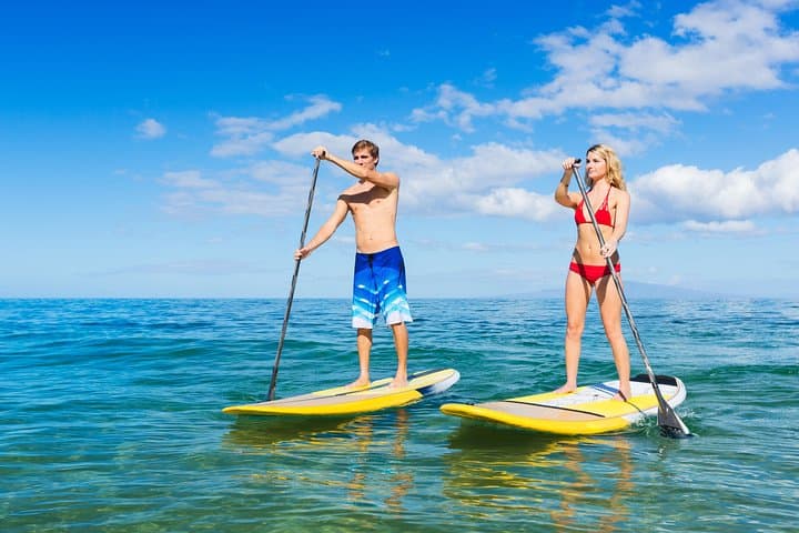 Makena Private SUP Lesson — Paddle with Turtles in South Maui photo 5