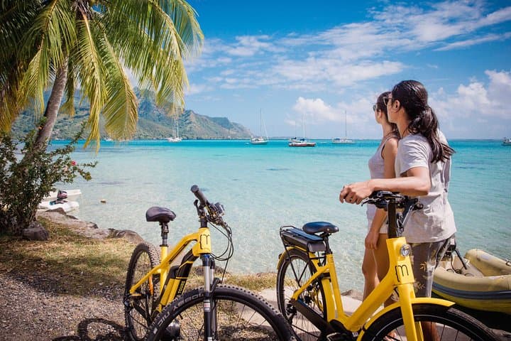 E-Bike to Moorea's Belvedere Lookout: Pineapple Fields, Marae, and Bay Views photo 4