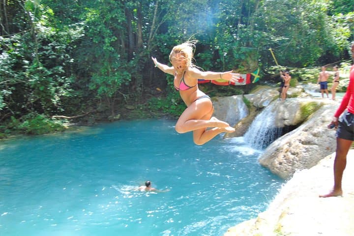 Private Blue Hole & Secret Falls Day Trip from Montego Bay — Cool Blue Hole Ocho Rios photo 3