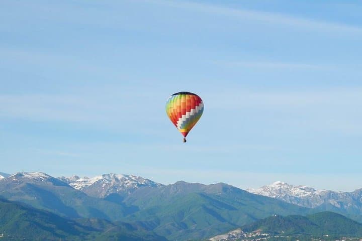 Soar Over Langhe: Hot-Air Balloon Flight from Turin with Vineyard Views