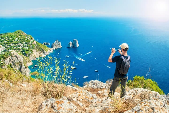 Capri Private Day Tour from Naples or Sorrento: Blue Grotto, Tiberius Villa & Mount Solaro photo 3