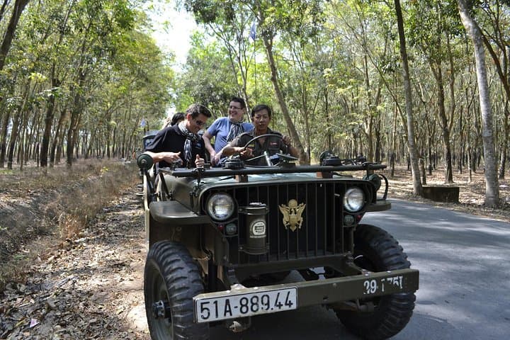 Jeep Tour to Cu Chi Tunnels from Ho Chi Minh — Half-Day Historical Excursion
