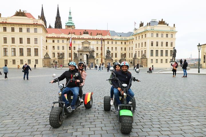 Prague Trike-Harley Viewpoints: Electric 3-Wheel City Tour of Vltava and Castle Sights photo 3