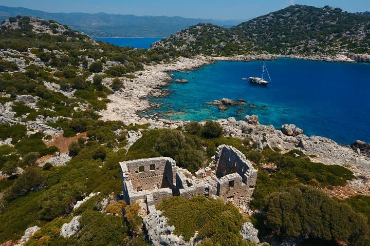 Exploring Kekova’s Sunken City: A Private Gulet Boat Tour from Kas with BBQ Lunch photo 4