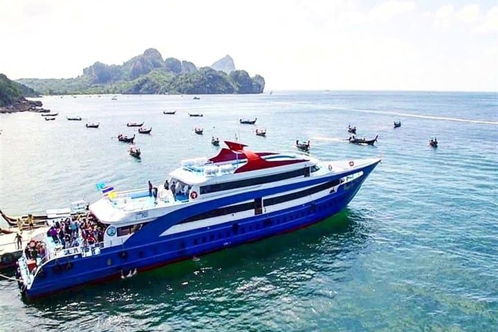 Phi Phi Islands Royal Jet Cruiser Day Trip from Phuket with Snorkeling & Lunch