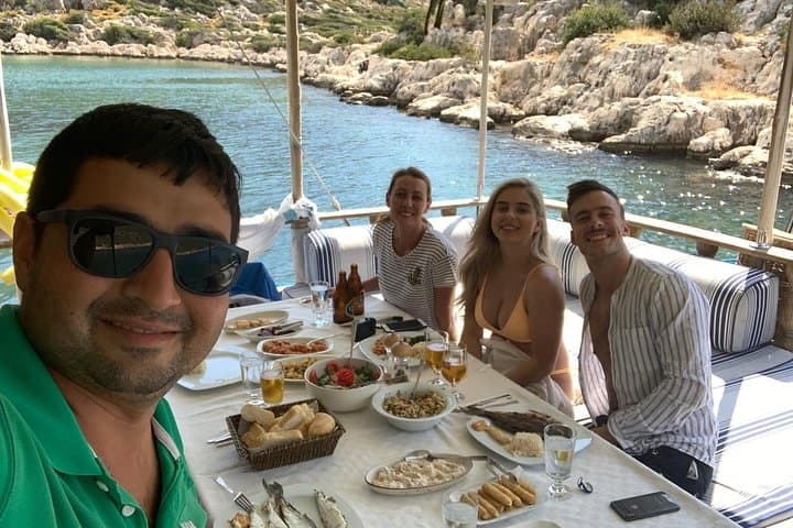 Explore Kas Islands by Private Gulet: Snorkeling, Beaches & Turkish BBQ photo 3