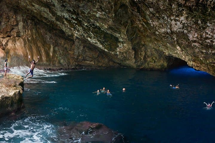 Blue Grotto Snorkel and FK9 Go-Kart Circuit — Saipan Combo Adventure