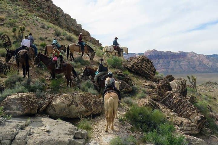 Red Rock Canyon Sunset Horseback Ride and Barbeque Dinner — Las Vegas Evening Adventure photo 5